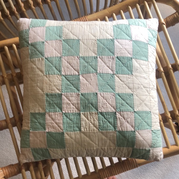 Vintage Other - Vintage pillow created from vintage quilt. Unique, one of a kind.